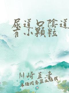 尿道口阴道口上有小颗粒