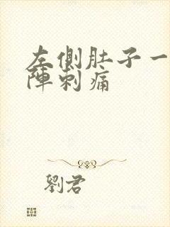 左侧肚子一阵一阵刺痛