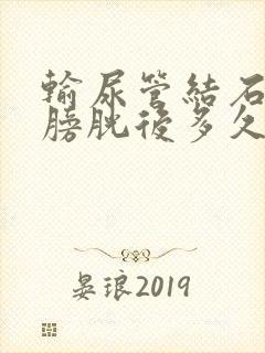 输尿管结石到了膀胱后多久能出来