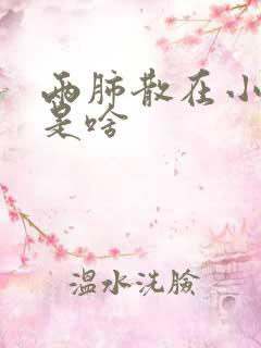 两肺散在小结节是啥