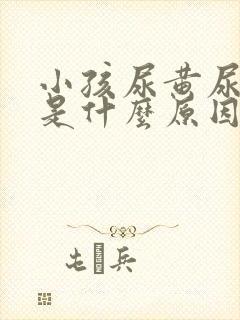 小孩尿黄尿起泡是什么原因