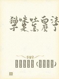 猫咪吐白沫黄水子是怎么了