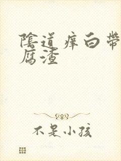 阴道痒白带和豆腐渣