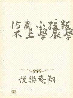 15岁小孩叛逆不上学厌学怎么办