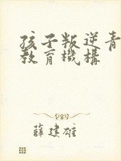 孩子叛逆青少年教育机构