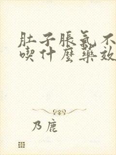 肚子胀气不排便吃什么药效果好