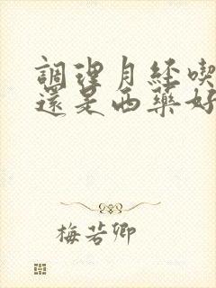 调理月经吃中药还是西药好