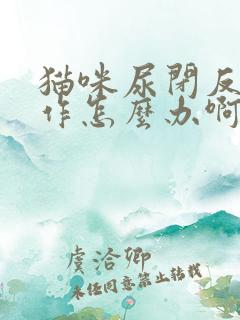 猫咪尿闭反复发作怎么办啊