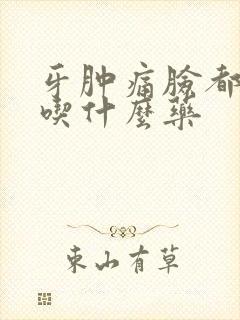 牙肿痛脸都肿了吃什么药