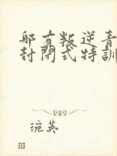 哪有叛逆青少年封闭式特训学校