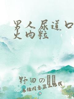 男人尿道口上长火肉粒