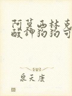 阿莫西林克拉维酸钾狗狗可以吃吗