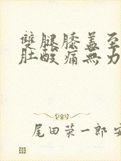 双腿膝盖至小腿肚酸痛无力