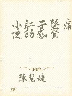 小肚子坠痛想大便的感觉