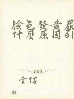 脸色发黄尿黄是什么原因引起的