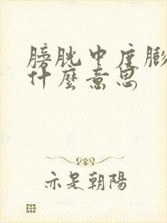 膀胱中度膨出是什么意思