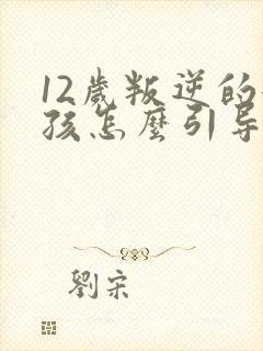 12岁叛逆的女孩怎么引导