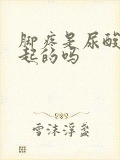 脚疼是尿酸高引起的吗