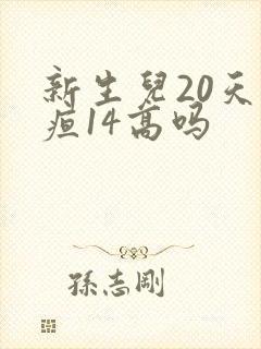 新生儿20天黄疸14高吗