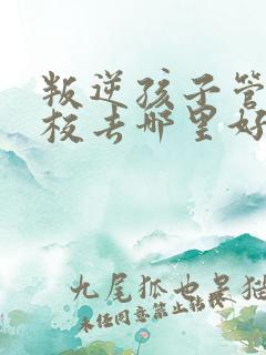 叛逆孩子管教学校去哪里好