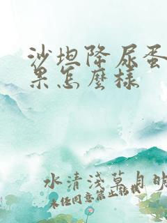 沙坦降尿蛋白效果怎么样