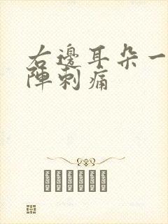 右边耳朵一阵一阵刺痛