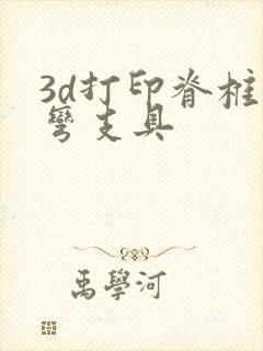 3d打印脊椎侧弯支具