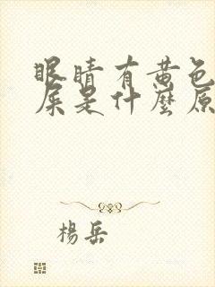 眼睛有黄色的眼屎是什么原因