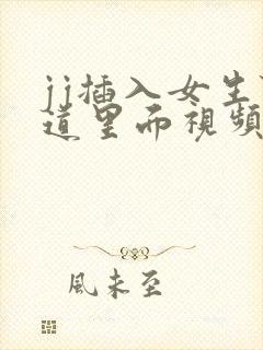 jj插入女生阴道里面视频软件