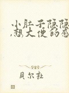 小肚子隐隐作痛,想大便的感觉