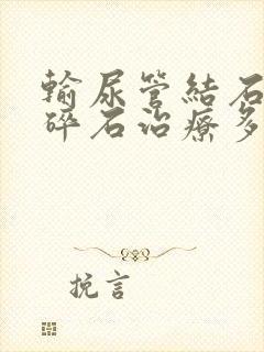 输尿管结石体外碎石治疗多少钱