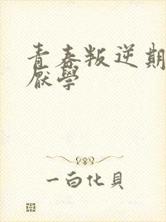 青春叛逆期男孩厌学