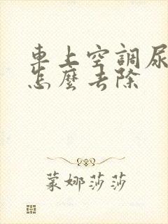 车上空调尿骚味怎么去除