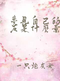 梦见自己的前女友是什么意思