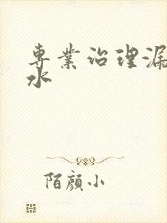 专业治理漏水渗水