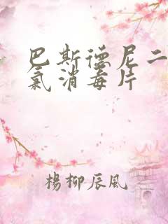 巴斯德尼二氧化氯消毒片