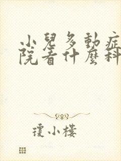 小儿多动症去医院看什么科