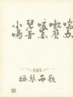 小儿咳嗽喘气有鸣音怎么办