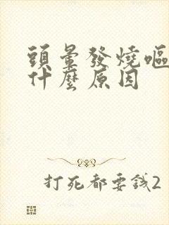 头晕发烧呕吐是什么原因