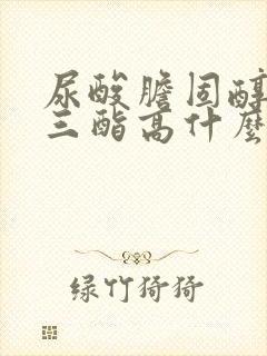 尿酸胆固醇甘油三酯高什么原因