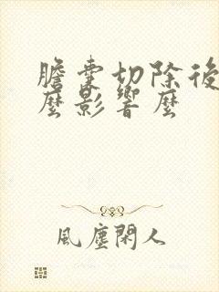 胆囊切除后有什么影响么