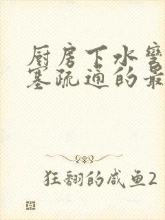 厨房下水弯道堵塞疏通的最好办法