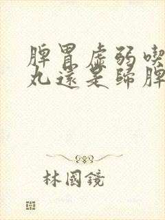 脾胃虚弱吃健脾丸还是归脾丸好