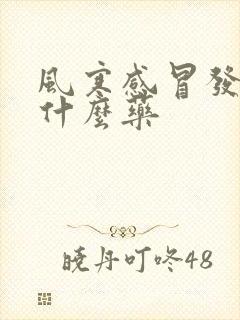 风寒感冒发烧吃什么药