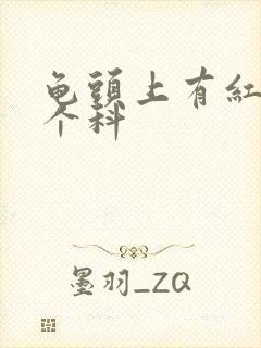 龟头上有红挂哪个科