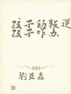 孩子的叛逆期男孩子咋办