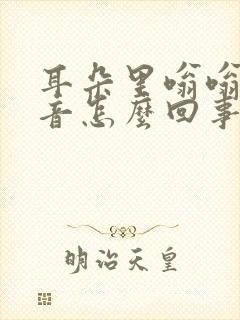 耳朵里嗡嗡的声音怎么回事