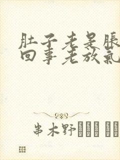 肚子老是胀怎么回事老放气