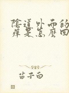 阴道外面的毛毛痒是怎么回事