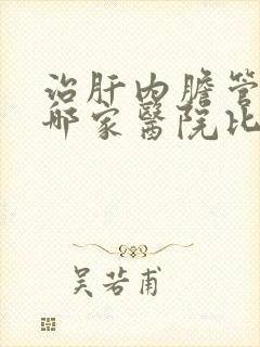 治肝内胆管结石哪家医院比较好